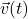 \vec{v}(t)
