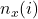 n_x(i)